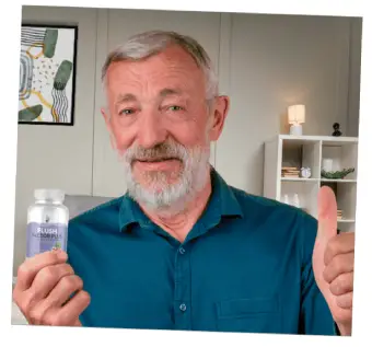 Real user testimonial describing experience with Flush Factor Plus supplement